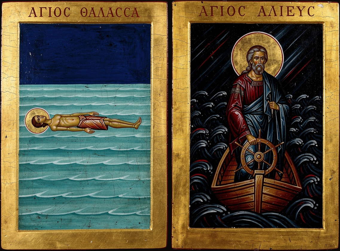 Holy Sea. Holy Fisherman